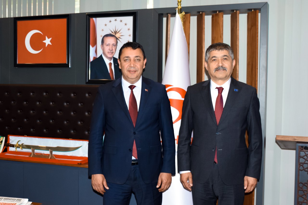 ANAHTAR PARTİSİ HEYETİNDEN, BAŞKANIMIZA ZİYARET