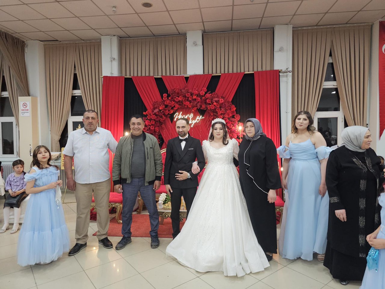 BAŞKANIMIZ, CANSU AYTEKİN VE ÖMER AKHAN ÇİFTİNİN DÜĞÜN TÖRENLERİNE KATILDI