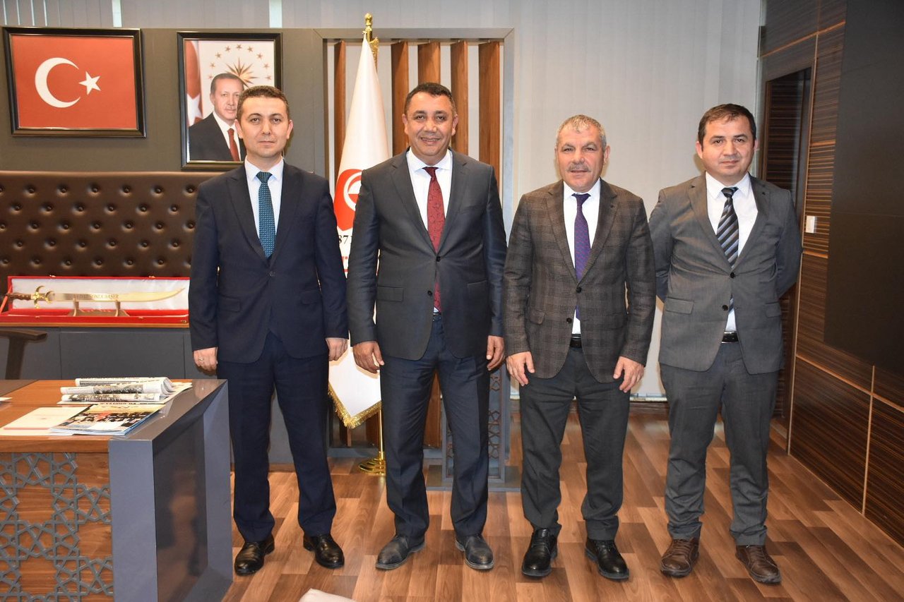 GÜMÜŞHANE SOSYAL GÜVENLİK KURUMU İL MÜDÜRÜMÜZ EYÜP İSLAMOĞLU’NDAN BAŞKANIMIZA ZİYARET