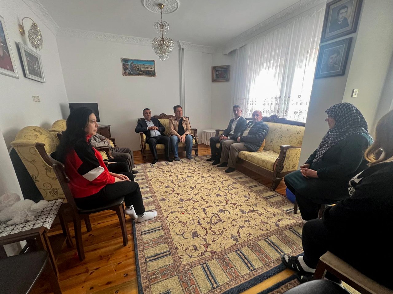 BAŞKANIMIZ, EBEDİYETE İRTİHAL EDEN ERKAN OKUMUŞ’UN AİLESİ VE YAKINLARINA TAZİYE ZİYARETİNDE BULUNDU