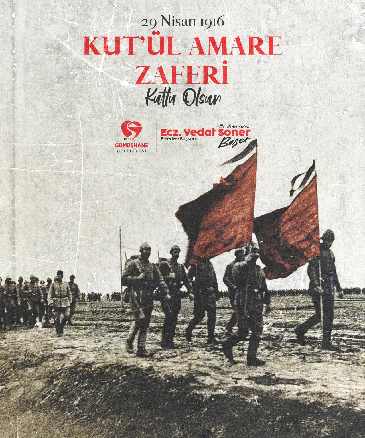 BAŞKANIMIZ, KUT’UL AMARE ZAFERİ'NİN YILDÖNÜMÜ KUTLADI