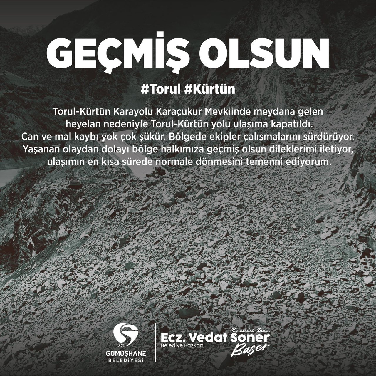 GEÇMİŞ OLSUN KÜRTÜN, GEÇMİŞ OLSUN TORUL!