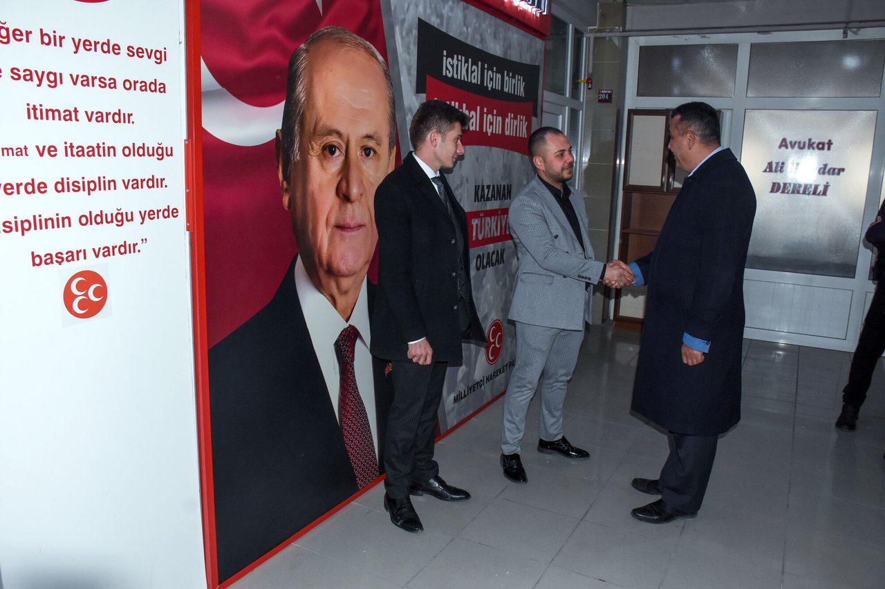 BAŞKANIMIZ, MHP GÜMÜŞHANE İL TEŞKİLATIMIZ BAYRAMLAŞMA PROGRAMI'NA KATILDI