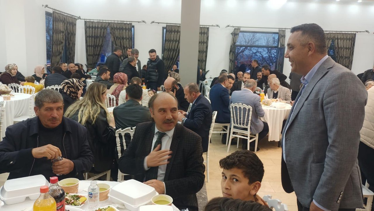 BAŞKANIMIZ, KÖSE İLÇE BAŞKANLIĞIMIZIN DÜZENLEDİĞİ İFTAR PROGRAMINA KATILIM SAĞLADI