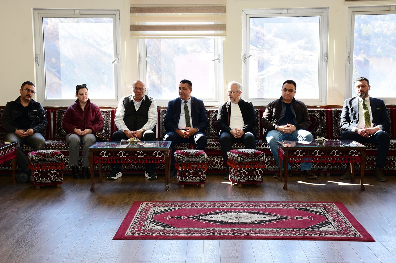 BAŞKANIMIZ, MİSAFİR AĞIRLADI NİKAH KIYDI