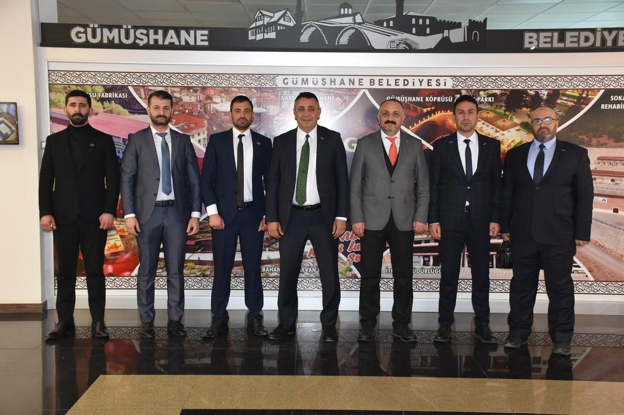 BAŞKANIMIZA, ANAHTAR PARTİ İL BAŞKANI MUHAMMET KAYA VE YÖNETİMDEN ZİYARET