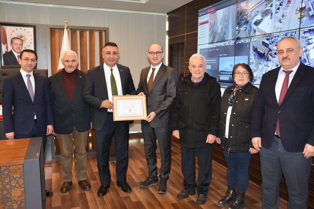 BAŞKANIMIZA ZİYARET