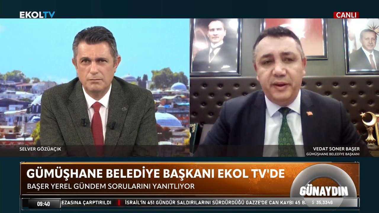 BAŞKANIMIZ, EKOL TV'DE 'SELVER GÖZÜAÇIK İLE GÜNAYDIN' PROGRAMININ KONUĞU OLDU