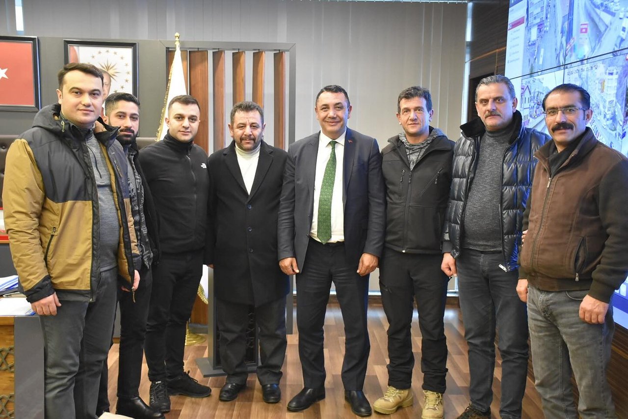 BAŞKANIMIZA ZİYARET