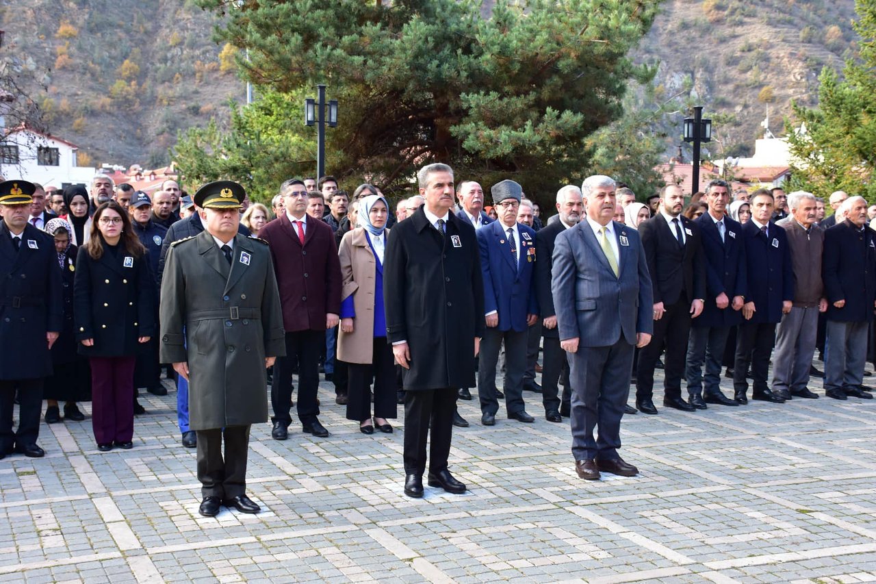 BELEDİYE BAŞKAN VEKİLİMİZ RECEP GÖK, 10 KASIM ATATÜRK’Ü ANMA PROGRAMI ÇELENK SUNMA TÖRENİNE KATILDI