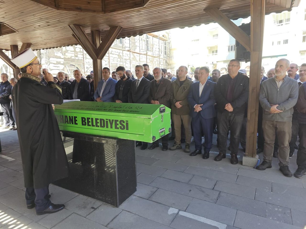 BAŞKANIMIZ, KARAER MAHALLESİ SAKİNLERİNDEN NURİYE GÜNDÜZ’Ü EBEDİYETE UĞURLADI