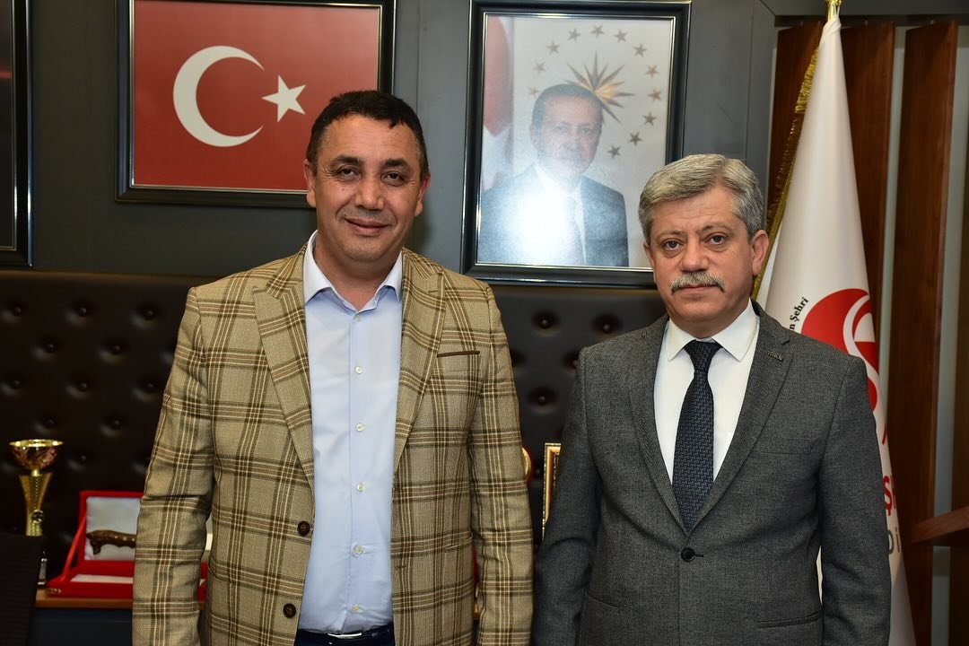 TÜRKAV GENEL BAŞKANI KORKMAZ’DAN BELEDİYE BAŞKANIMIZA ZİYARET