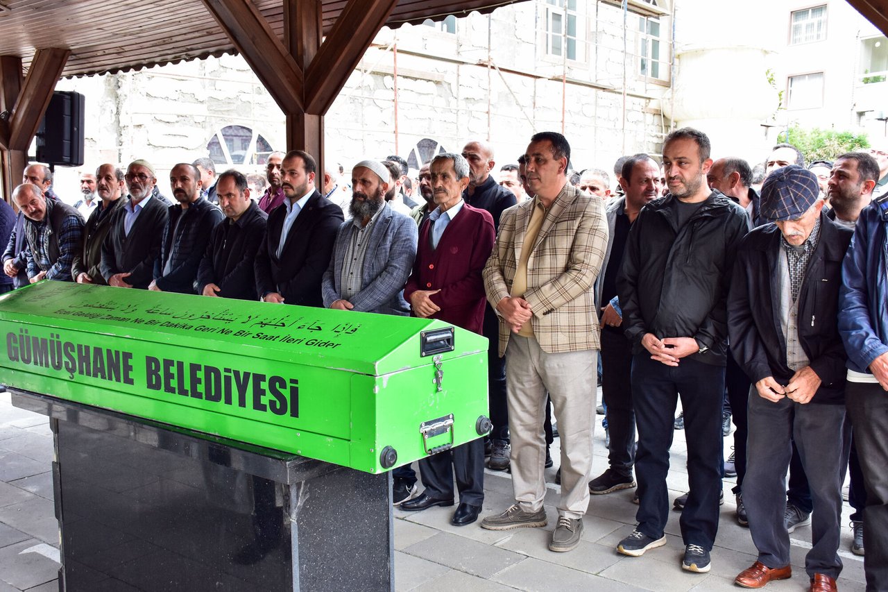 BAŞKANIMIZ, HÜSEYİN ERGİN İLE OSMAN MİLET’İN CENAZE TÖRENİNE KATILDI