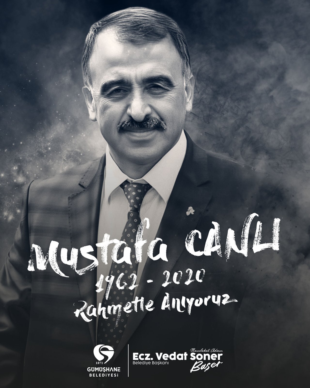 BAŞKANIMIZ, MERHUM BELEDİYE BAŞKANIMIZ MUSTAFA CANLI’YI VEFATININ SENE-İ DEVRİYESİNDE RAHMETLE ANDI