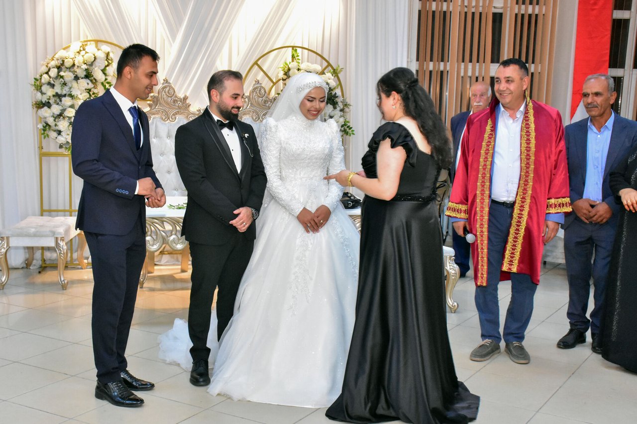 BAŞKANIMIZ, DÜĞÜN TÖRENLERİNE KATILDI NİKAH KIYDI