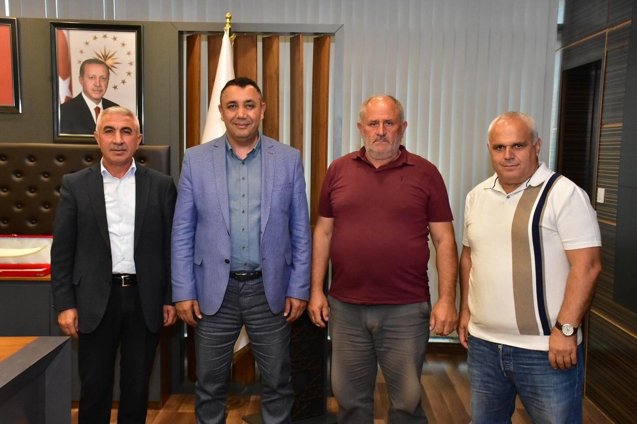KELKİT ŞOFÖRLER VE OTOMOBİLCİLER ESNAF ODASINDAN BAŞKANIMIZA ZİYARET