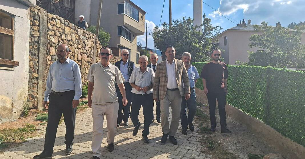 BAŞKANIMIZ, GÖKDERE KÖYÜMÜZDE, PARTİ YÖNETİCİMİZ VE ÜLKÜDAŞIMIZ ENVER ŞAHİN’İN MİSAFİRİ OLDU