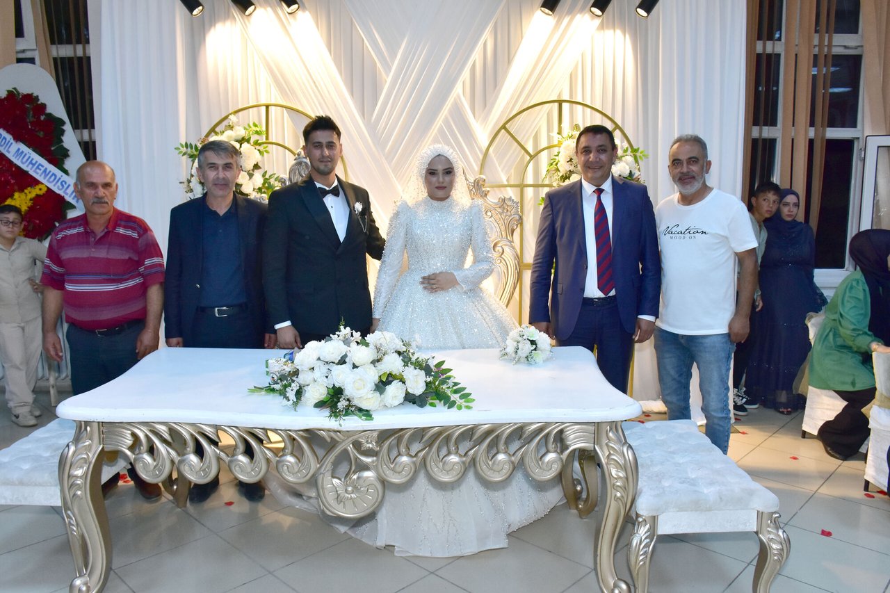 BAŞKANIMIZ, DÜĞÜN TÖRENLERİNE KATILDI