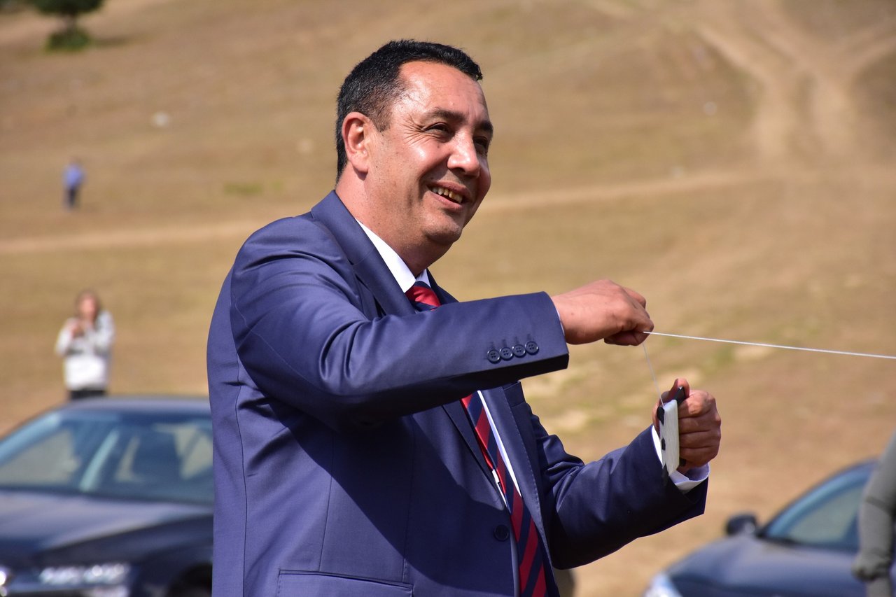 BAŞKANIMIZ, ÖĞRENCİLERİMİZLE UÇURTMA ŞENLİĞİNE KATILDI