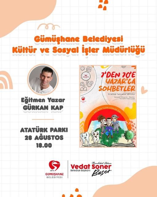 KÜLTÜR VE SOSYAL İŞLER MÜDÜRLÜĞÜZDEN ÇOCUKLARA YÖNELİK YAZARLIK EĞİTİMİ VE SOKAK TİYATROSU ETKİNLİĞİ