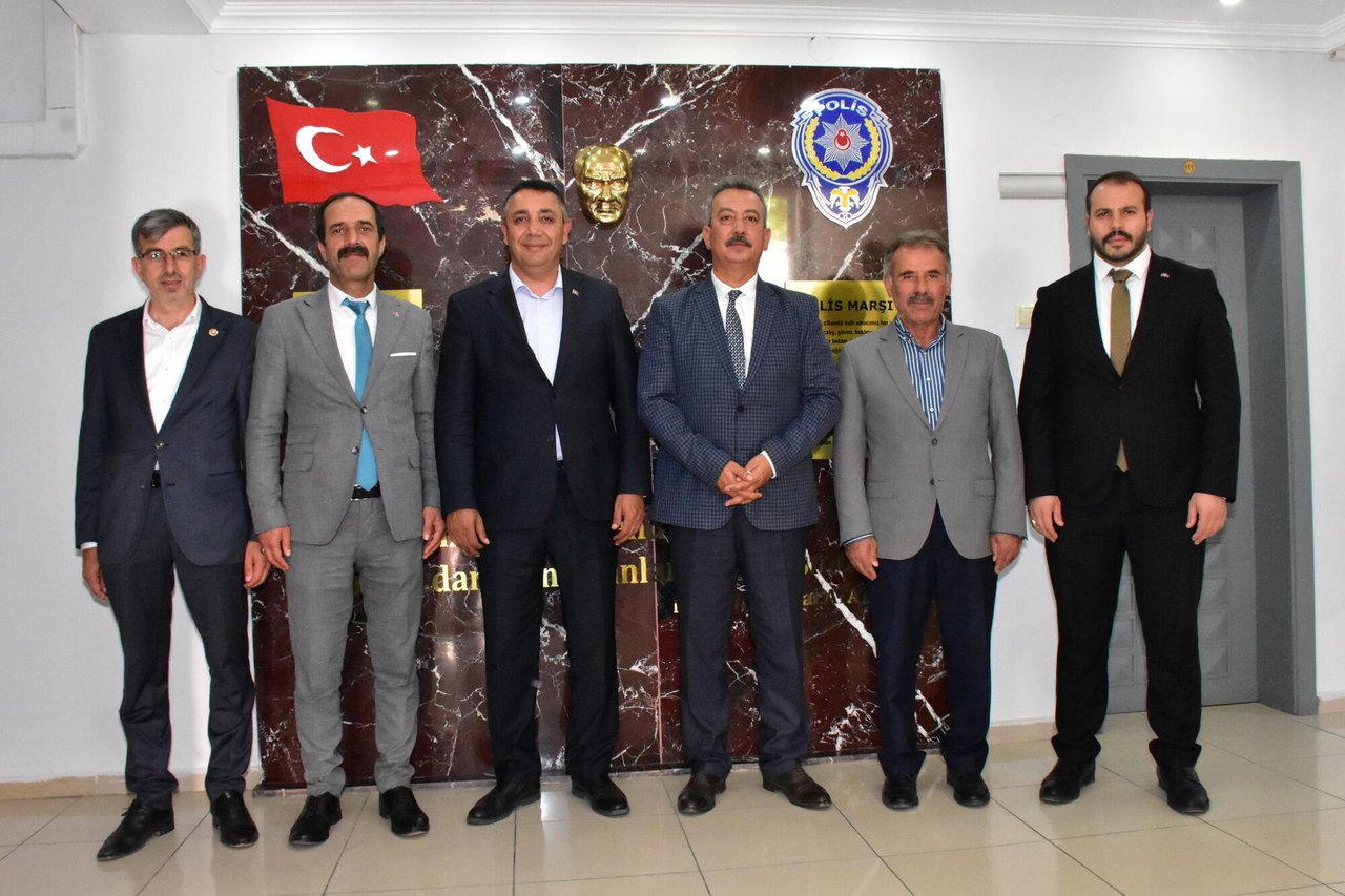 BAŞKANIMIZDAN, İL EMNİYET MÜDÜRÜ İSMAİL KARASAKAL’A ZİYARET