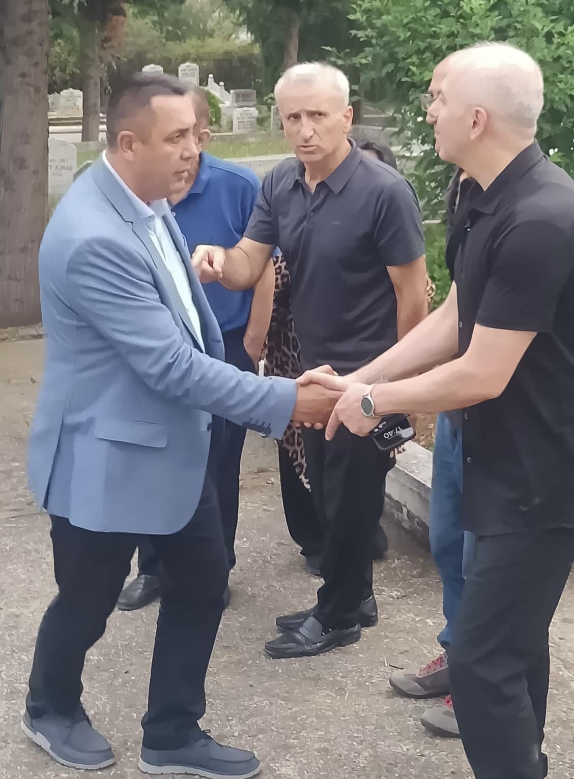 BAŞKANIMIZ, KARAYOLLARI GENEL MÜDÜR YARDIMCISI AHMET SAĞLAM’IN ANNESİNİ EBEDİYETE UĞURLADI