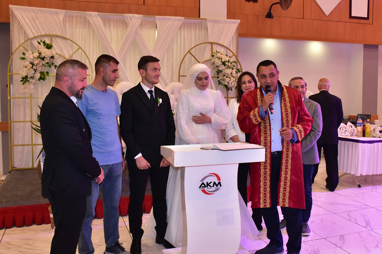 BAŞKANIMIZ NİKAH KIYDI, DÜĞÜN TÖRENLERİNE KATILDI