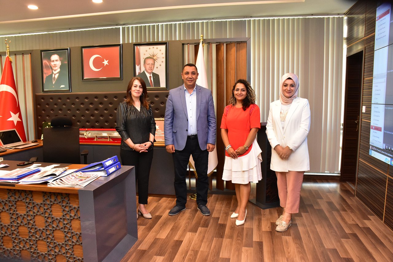 BAŞKANIMIZA ZİYARET