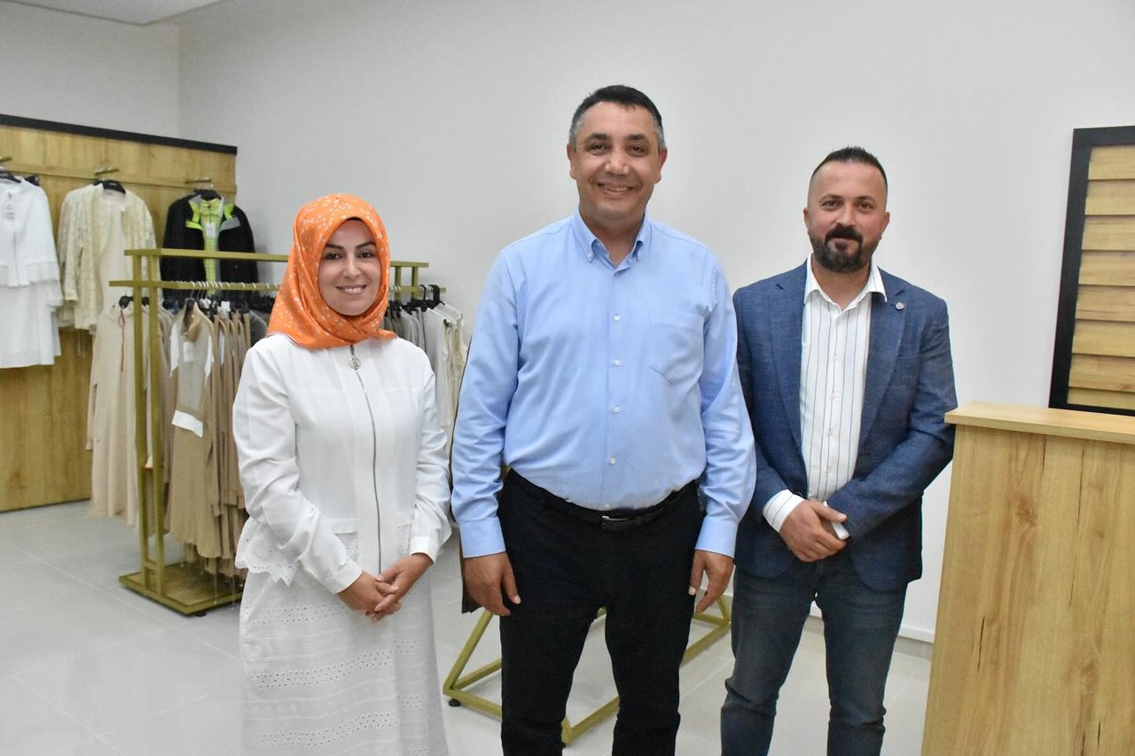 BAŞKANIMIZ, MARKA HOUSE ADLI İŞLETMENİN AÇILIŞINA KATILDI