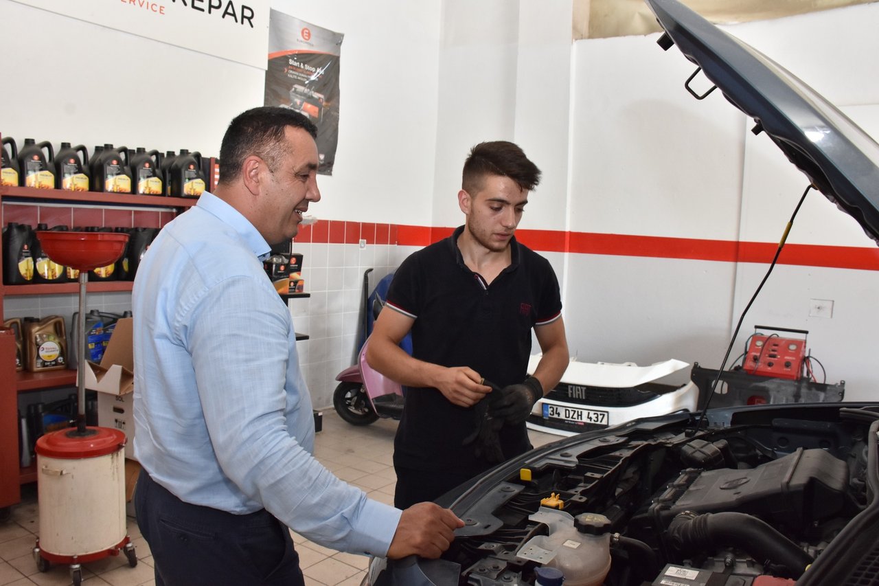 BAŞKANIMIZ, BAĞLARBAŞI SANAYİ SİTESİNİ ZİYARET ETTİ