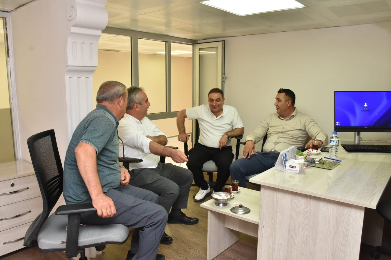 BAŞKANIMIZ, ŞEHİRLERARASI OTOBÜS TERMİNALİ'NDE ULAŞIM HİZMETLERİ MÜDÜRLÜĞÜMÜZÜ ZİYARET ETTİ