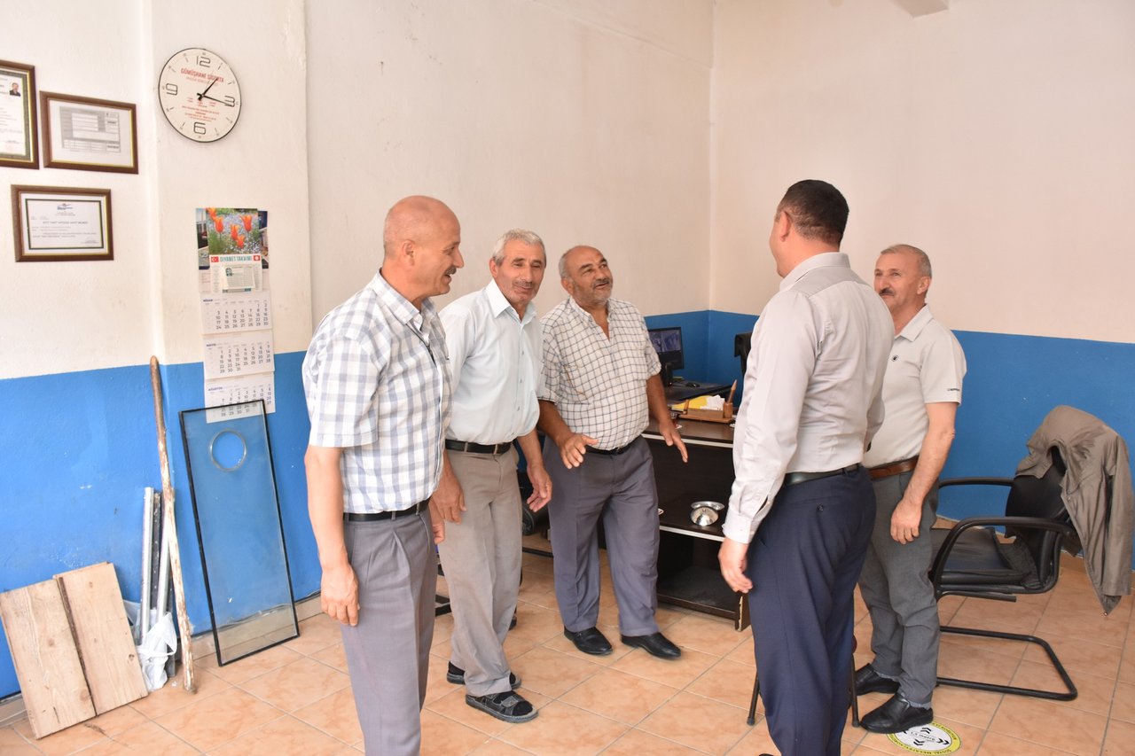 BAŞKANIMIZ HEMŞEHRİLERİYLE HASBİHAL ETTİ
