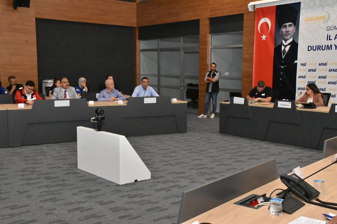 BAŞKANIMIZ, İL AFET VE ACİL DURUM TOPLANTISINA KATILDI