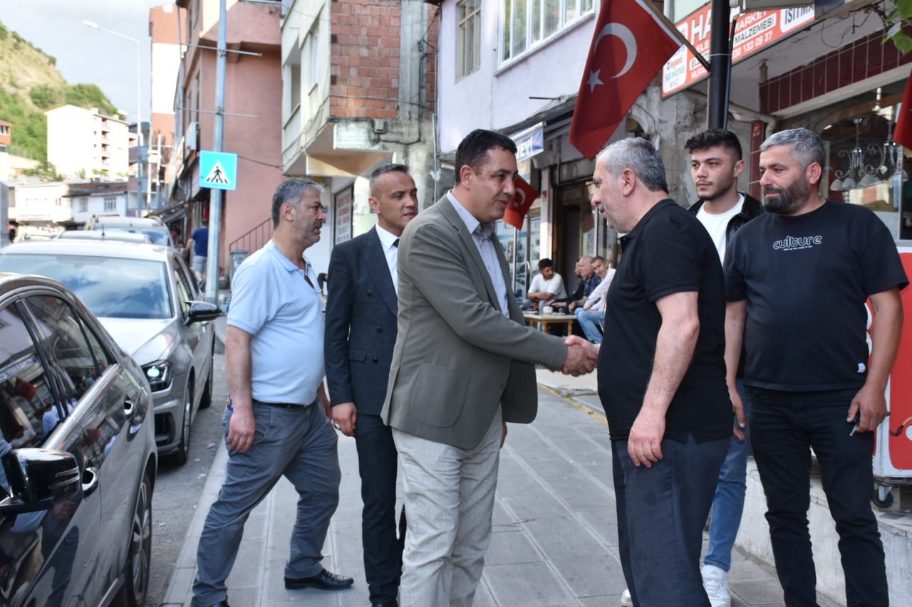 BAŞKANIMIZ, MHP KÜRTÜN İLÇE TEŞKİLATI VE HEMŞEHRİLERİMİZLE BAYRAMLAŞTI