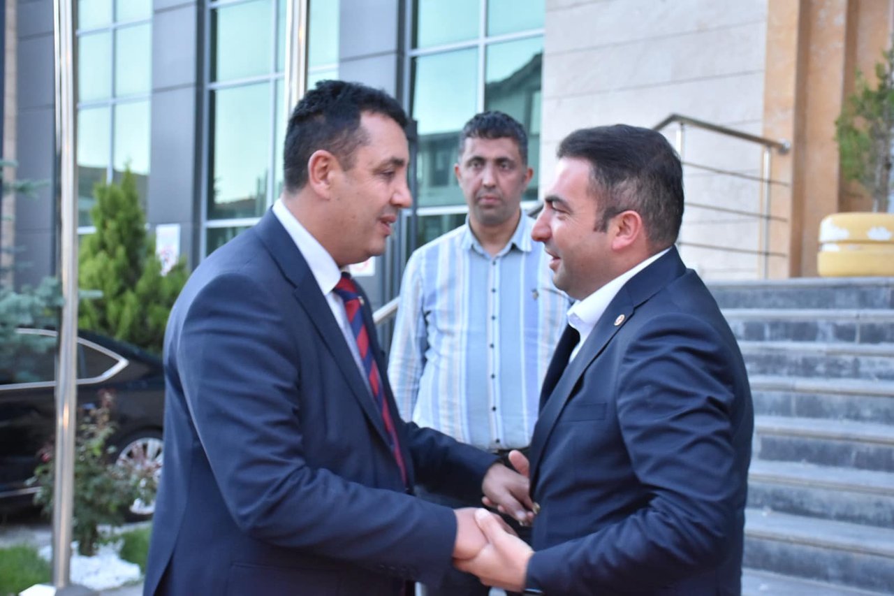 BAŞKANIMIZ, ŞİRAN BELEDİYE BAŞKANI ABDULBAKİ KARA’YI ZİYARET ETTİ