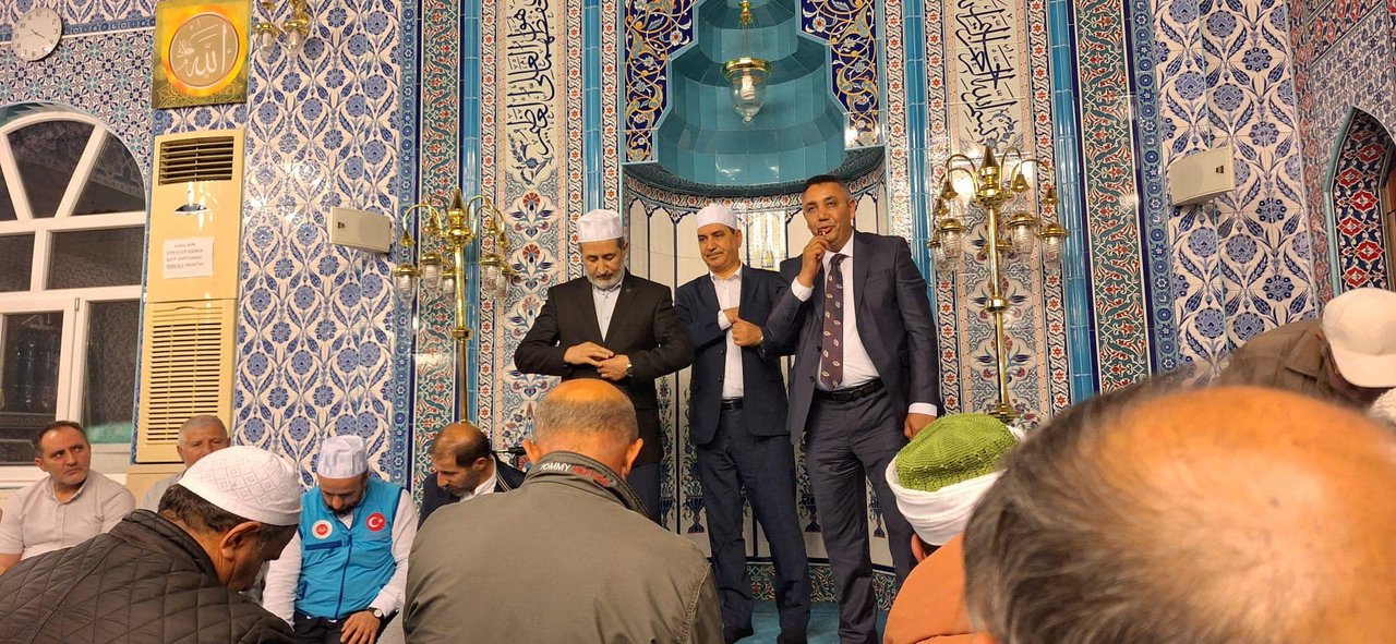 BAŞKANIMIZ HACI ADAYLARINI KUTSAL TOPRAKLARA UĞURLADI