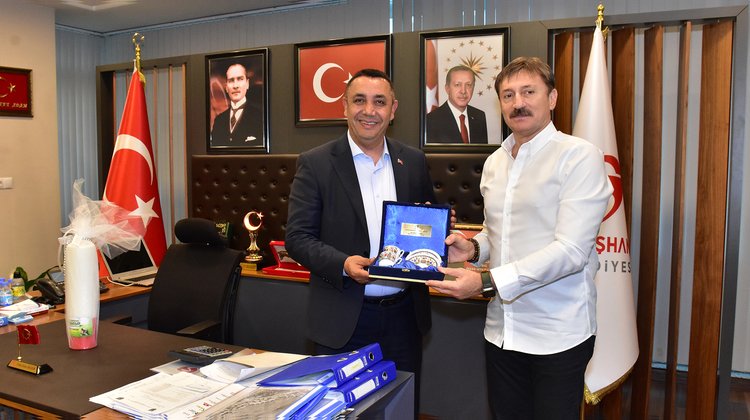 BAHÇELİEVLER BELEDİYE BAŞKANI DR. HAKAN BAHADIR’DAN, BAŞKANIMIZA ZİYARET