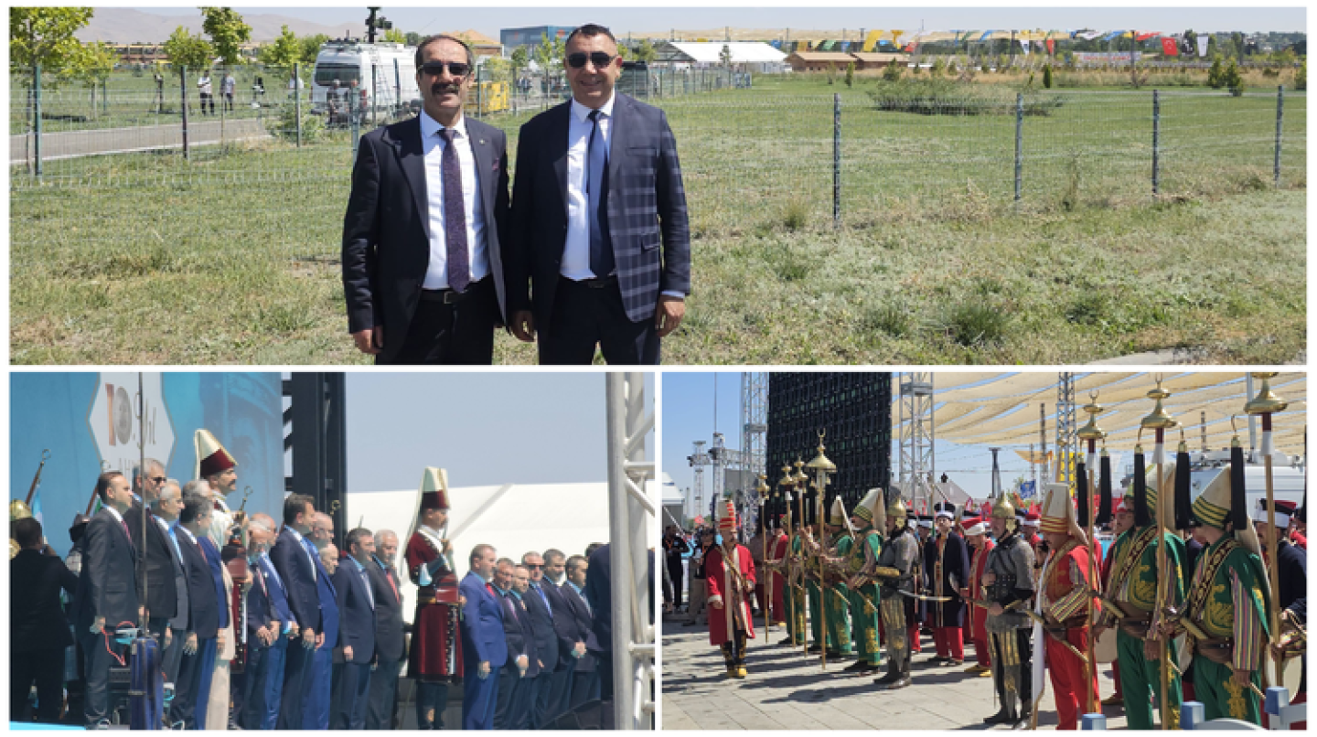 BAKANIMIZ, MALAZGİRT ZAFERİ’NİN 955. YIL DÖNÜMÜ ANMA PROGRAMINA KATILDI