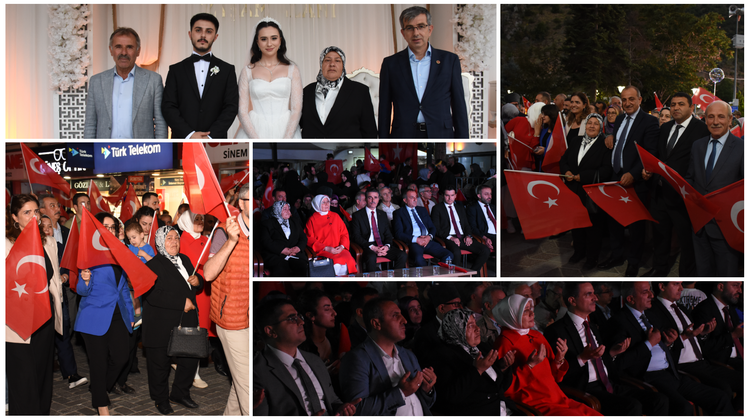 BAŞKAN VEKİLİMİZ HATİCE IŞIK GÜRÇINAR, 15 TEMMUZ DEMOKRASİ VE MİLLÎ BİRLİK GÜNÜ PROGRAMINA KATILDI