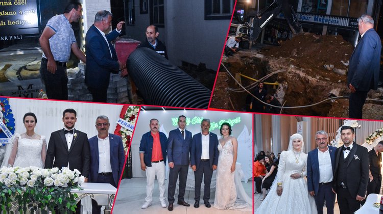 BAŞKAN VEKİLİMİZ MUSTAFA KÖPRÜLÜ; ÇALIŞMALARIMIZI YERİNDE İNCELEDİ, DÜĞÜN TÖRENLERİNE KATILDI