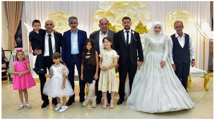 BAŞKAN VEKİLİMİZ ŞEVKİ AŞKIN, NURSEFA DEMİR VE METE DORUK’UN DÜĞÜN MERASİMİNE KATILDI
