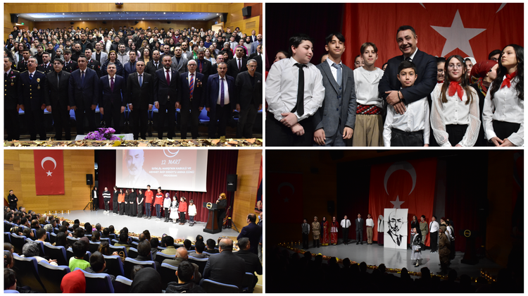 BAŞKANIMIZ, 12 MART İSTİKLAL MARŞININ KABULÜ VE MEHMET AKİF ERSOY’U ANMA PROGRAMI'NA KATILDI