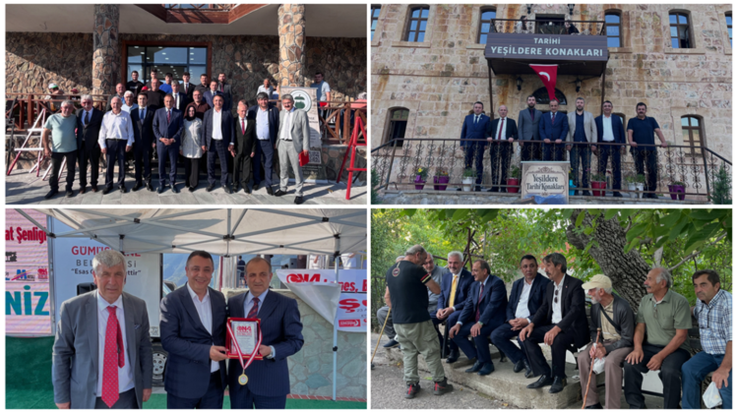 BAŞKANIMIZ, 14. LAMES BİLİM, KÜLTÜR VE SANAT ŞENLİĞİNE KATILDI, YEŞİLDERE KONAKLARI’NI ZİYARET ETTİ