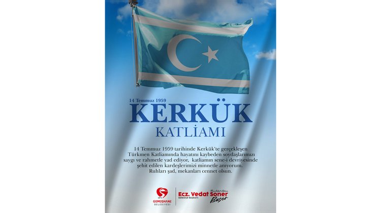 BAŞKANIMIZ, 14 TEMMUZ 1959 TARİHİNDE KERKÜK’TE E ŞEHİT EDİLEN KARDEŞLERİMİZİ MİNNETLE ANDI