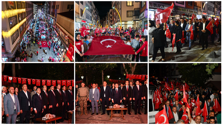 BAŞKANIMIZ, 15 TEMMUZ DEMOKRASİ VE MİLLİ BİRLİK GÜNÜ ANMA PROGRAMINA KATILDI