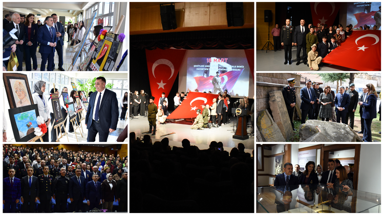 BAŞKANIMIZ, 18 MART ŞEHİTLERİ ANMA GÜNÜ VE ÇANAKKALE DENİZ ZAFERİNİN 111. YIL ANMA PROGRAMINA KATILDI