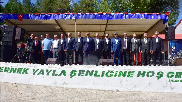 BAŞKANIMIZ, 23. GELENEKSEL ERNEK YAYLA ŞENLİĞİNE KATILDI