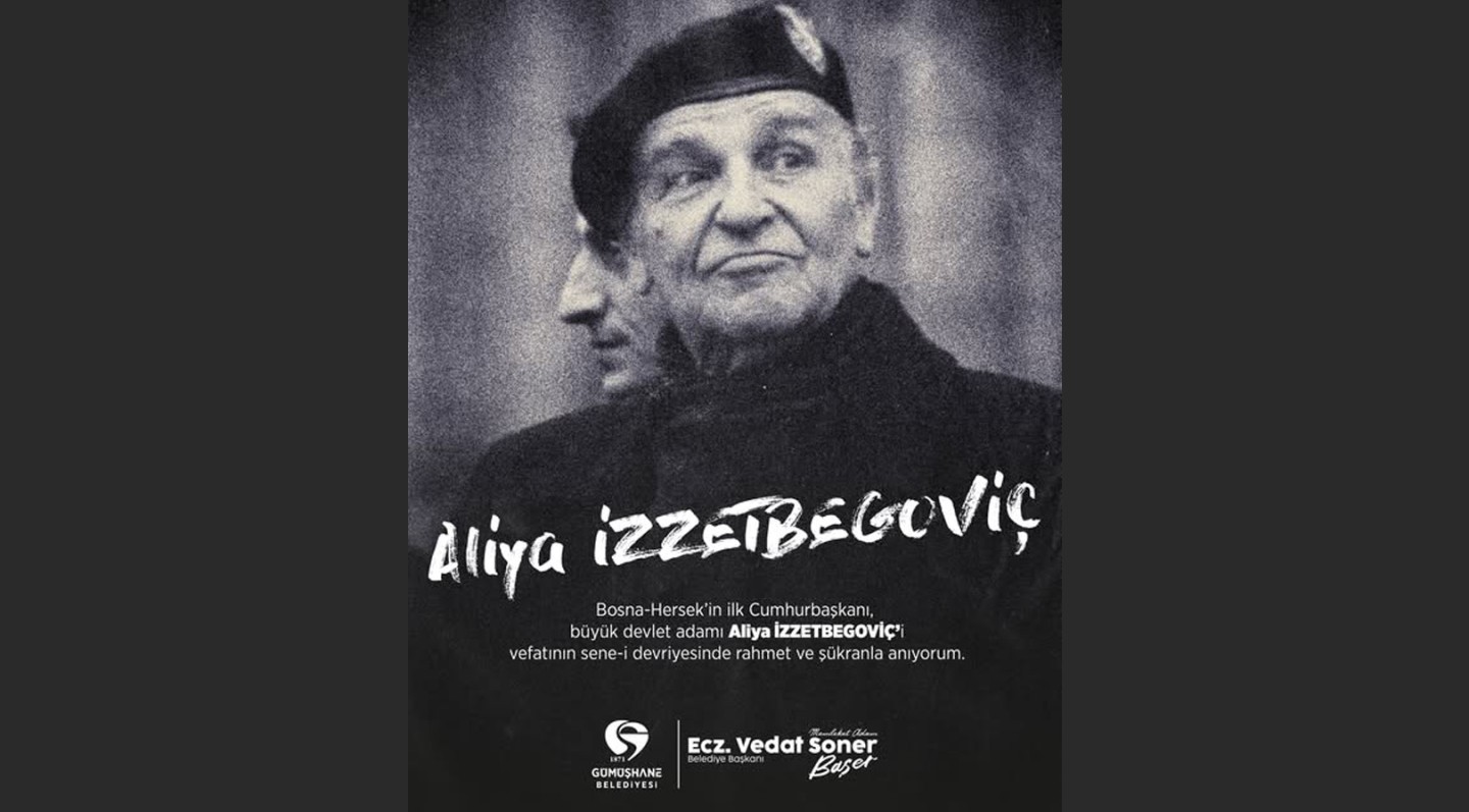 BAŞKANIMIZ, ALİYA İZZETBEGOVİÇ’İ VEFATININ SENE-İ DEVRİYESİNDE RAHMET VE ŞÜKRANLA ANDI