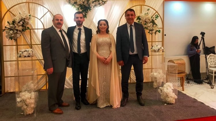 BAŞKANIMIZ, AYSUN TAŞDELEN VE AHMET DABAĞ ÇİFTİNİN NİŞAN TÖRENLERİNE KATILDI