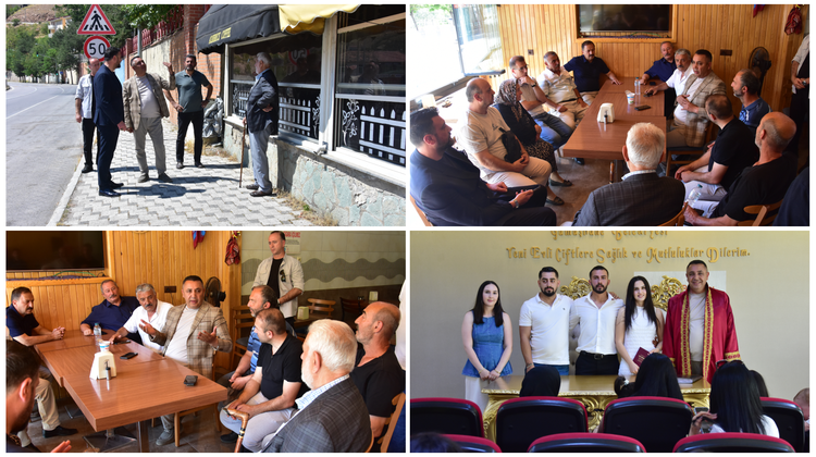 BAŞKANIMIZ, BAĞLARBAŞI MAHALLEMİZDE ESNAFLARIMIZI ZİYARET ETTİ, NİKAH KIYDI